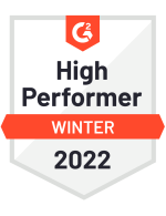 g2 high performer award 2022