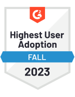 highest user adoption fall 2023