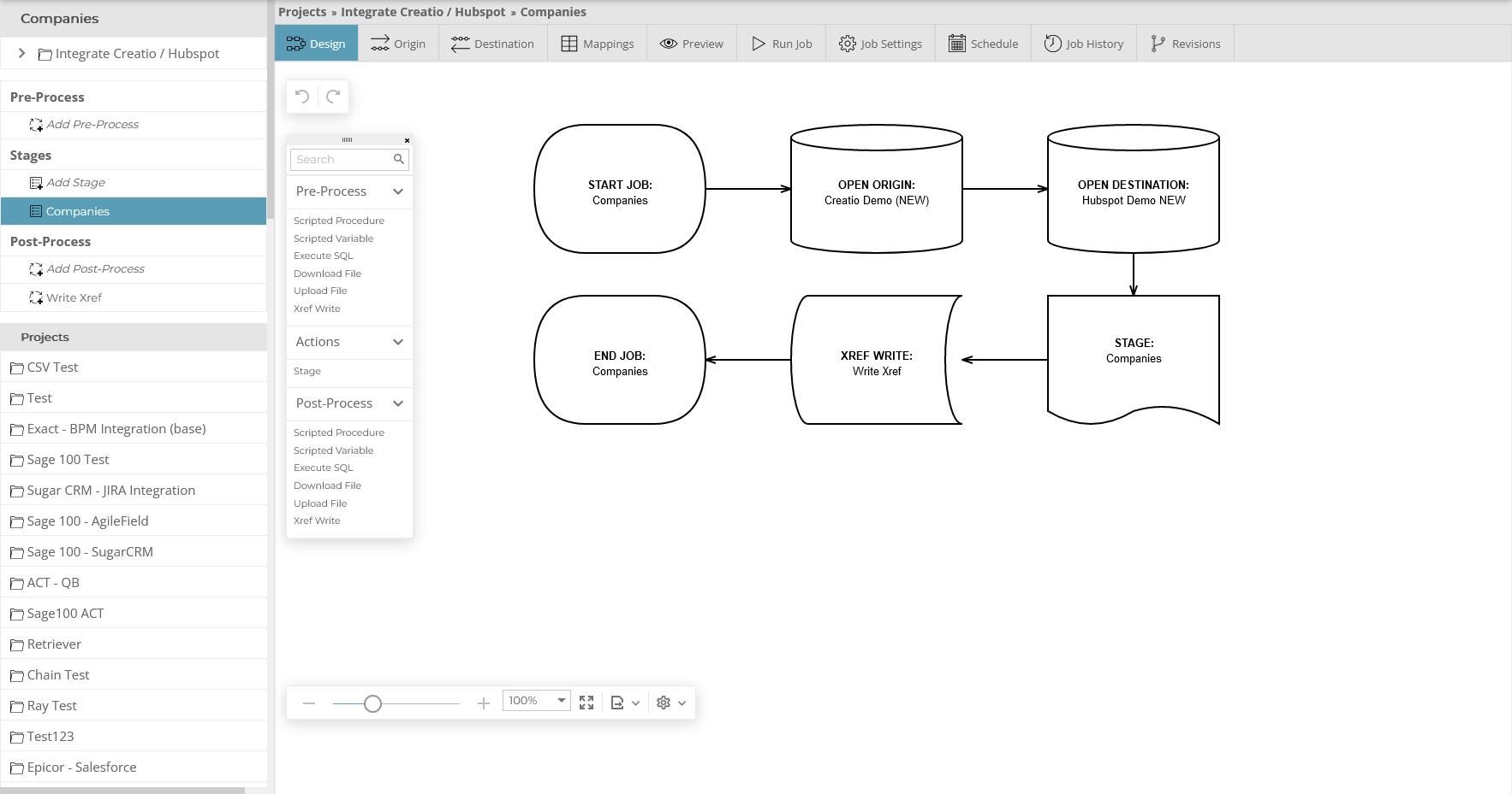 visual data mapping in StarfishETL