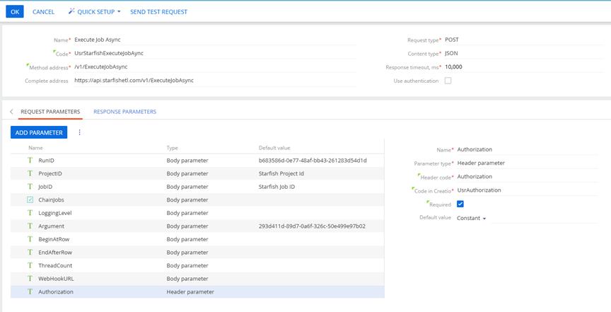authorization parameter example 2