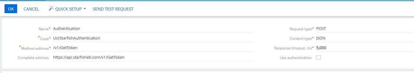 web service method header example